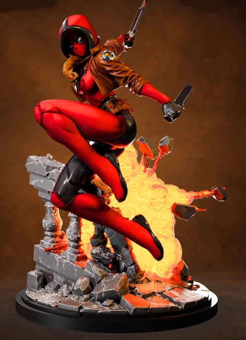 Ellie Deadpool - MCU - TTRPG - Wargaming - MCP