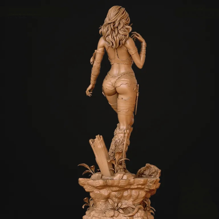 Savage Emma Frost Sculpture (75mm to 500mm) - Unassembled/Unpainted/3D Print