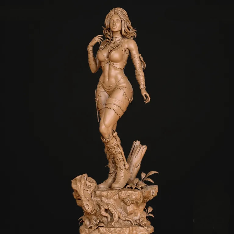 Savage Emma Frost Sculpture (75mm to 500mm) - Unassembled/Unpainted/3D Print