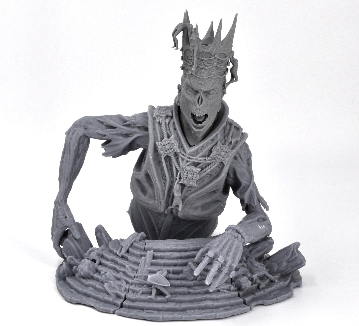 Eternal Ruler - Undead - by Mini Monster Mayhem- Tabletop RPG Miniature - Roleplaying 3D Printed Fantasy Mini