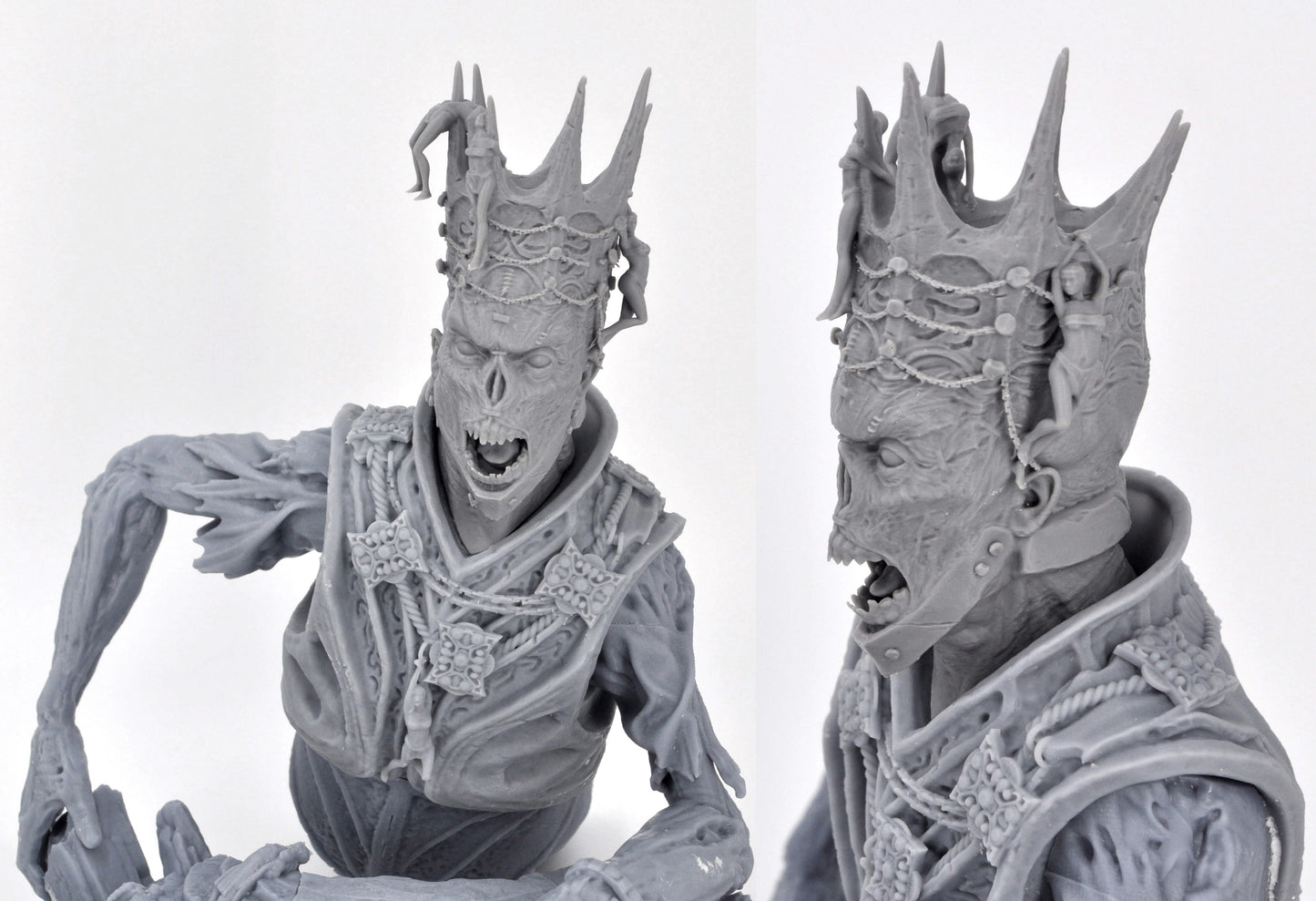 Eternal Ruler - Undead - by Mini Monster Mayhem- Tabletop RPG Miniature - Roleplaying 3D Printed Fantasy Mini