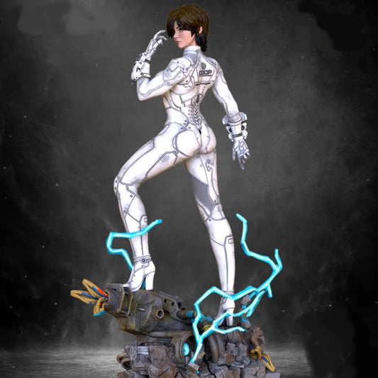 Evie Sculpture (75mm - 300mm) Unpainted / Unassembled / 3D Printed