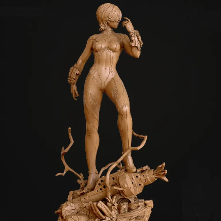 Evie Sculpture (75mm - 300mm) Unpainted / Unassembled / 3D Printed