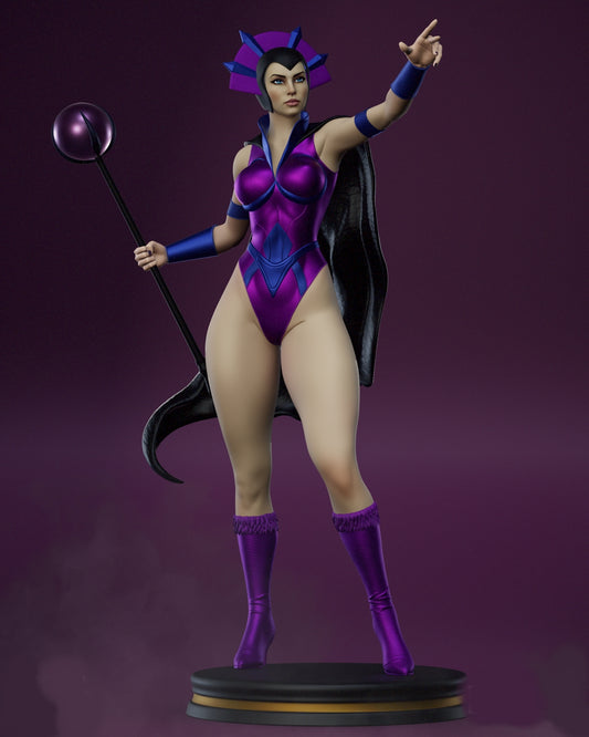 Sculpture Evil-Lyn MOTU SFW/NSFW (75 mm à 500 mm) - Non assemblé/Non peint/Impression 3D