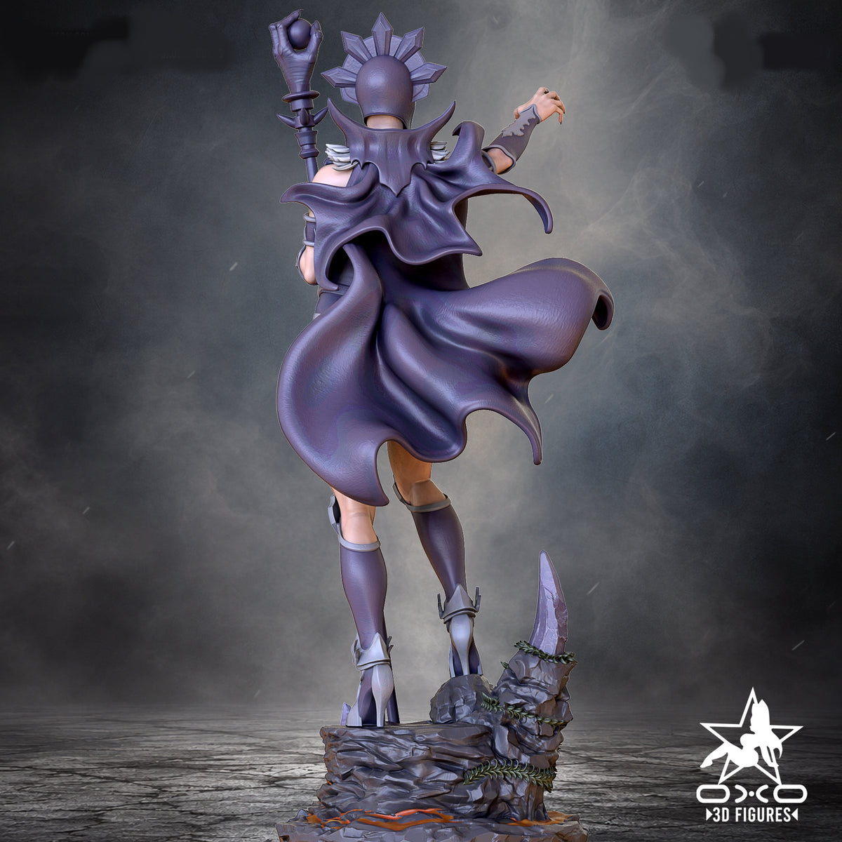 Evil lyn Sculpture (75mm to 500mm) - Unassembled/Unpainted/3D Print