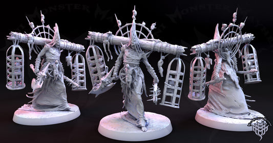 Executioner Pose 1 - Undead Giant - by Mini Monster Mayhem- Tabletop RPG Miniature - Roleplaying 3D Printed Fantasy Mini