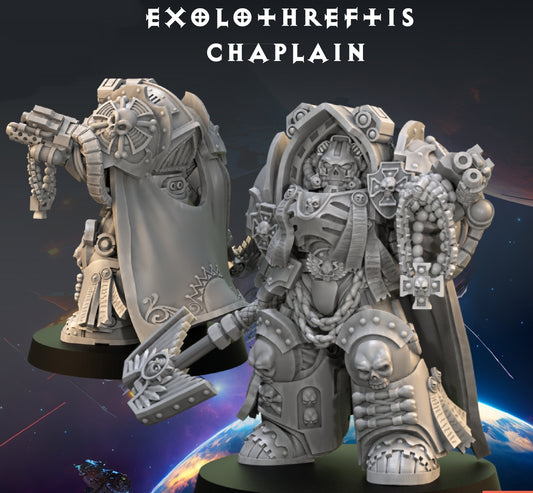 Exolothreftis Chaplain - TTRPG - Wargaming - Grimdark
