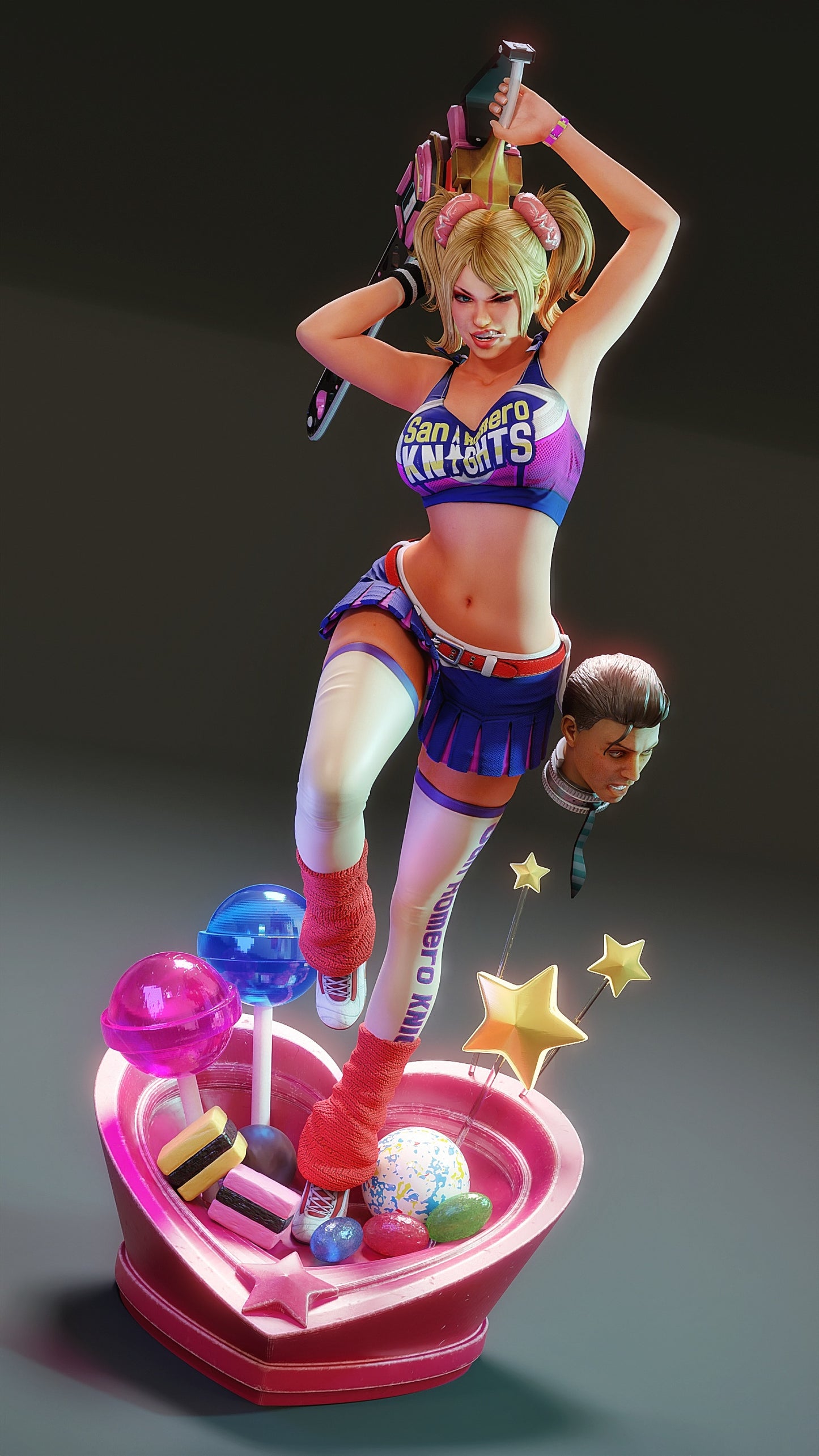 Juliet Starling Sculpture (75mm to 500mm) - Unassembled/Unpainted/3D Print