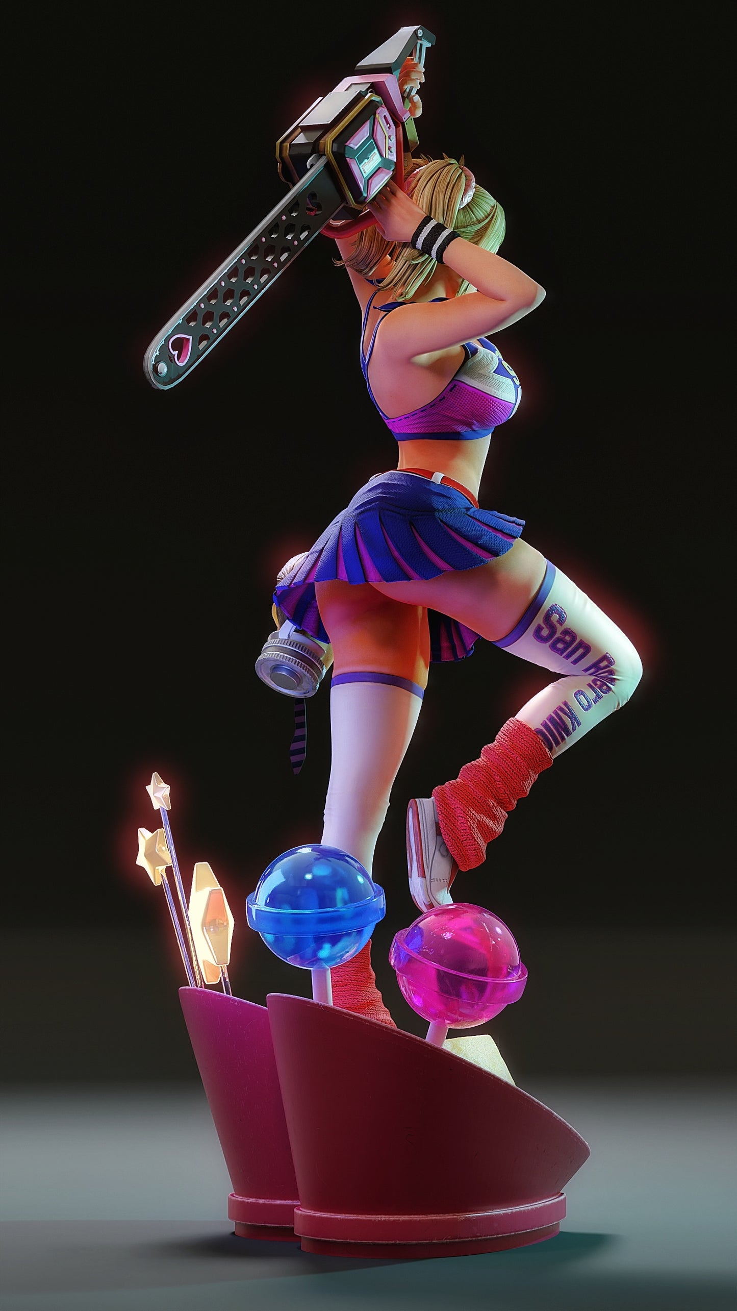 Juliet Starling Sculpture (75mm to 500mm) - Unassembled/Unpainted/3D Print