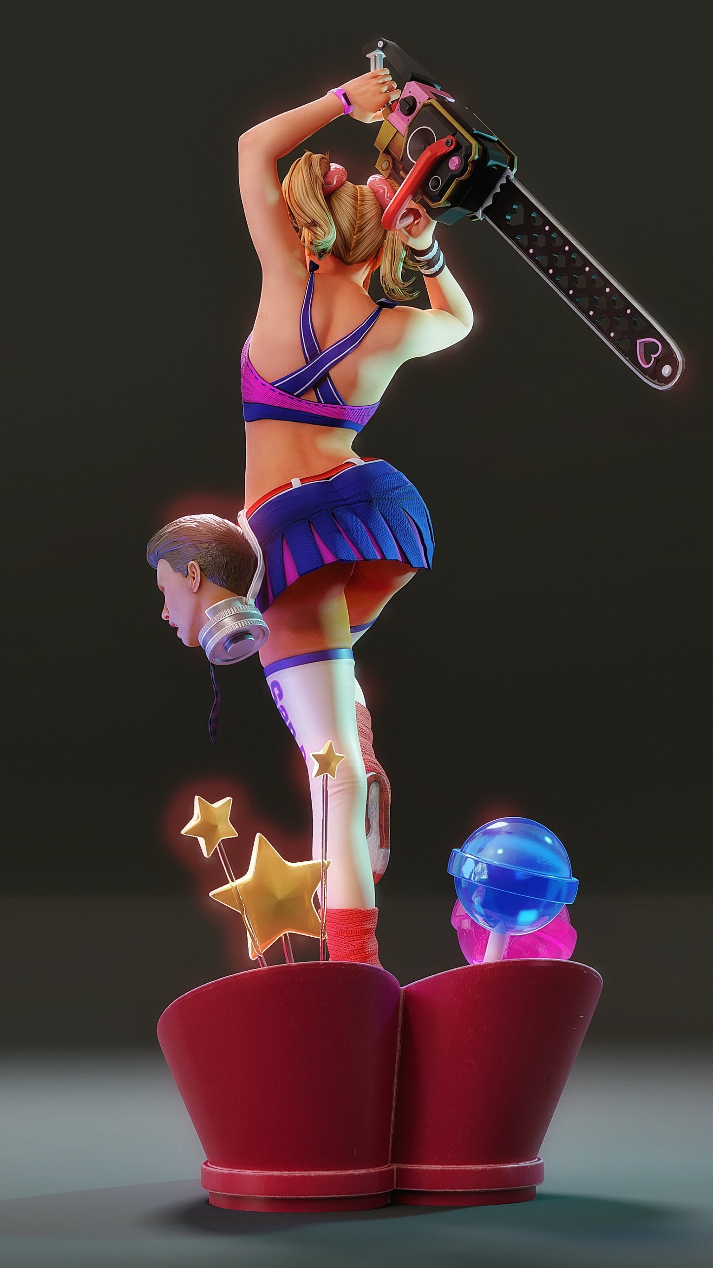 Juliet Starling Sculpture (75mm to 500mm) - Unassembled/Unpainted/3D Print