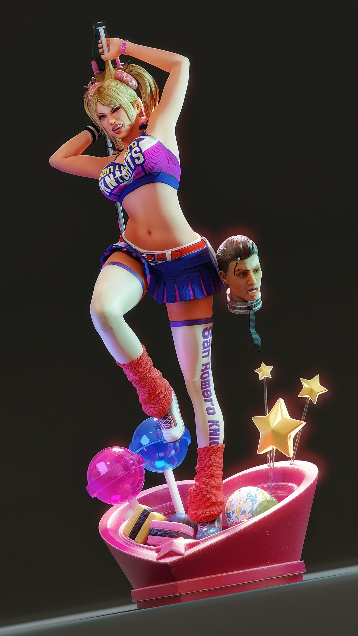 Juliet Starling Sculpture (75mm to 500mm) - Unassembled/Unpainted/3D Print