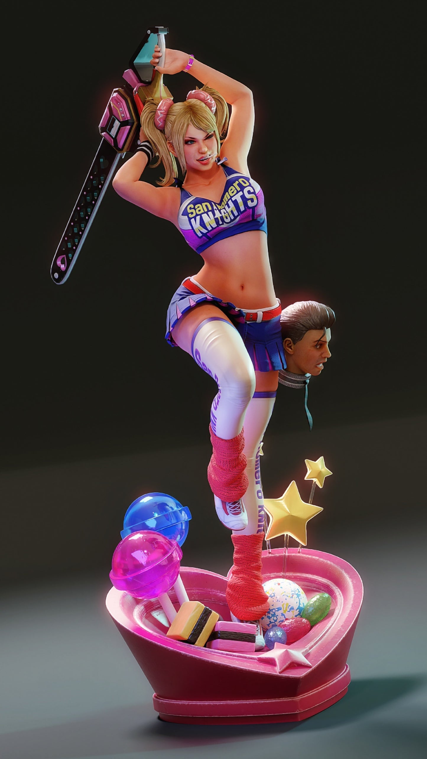 Juliet Starling Sculpture (75mm to 500mm) - Unassembled/Unpainted/3D Print
