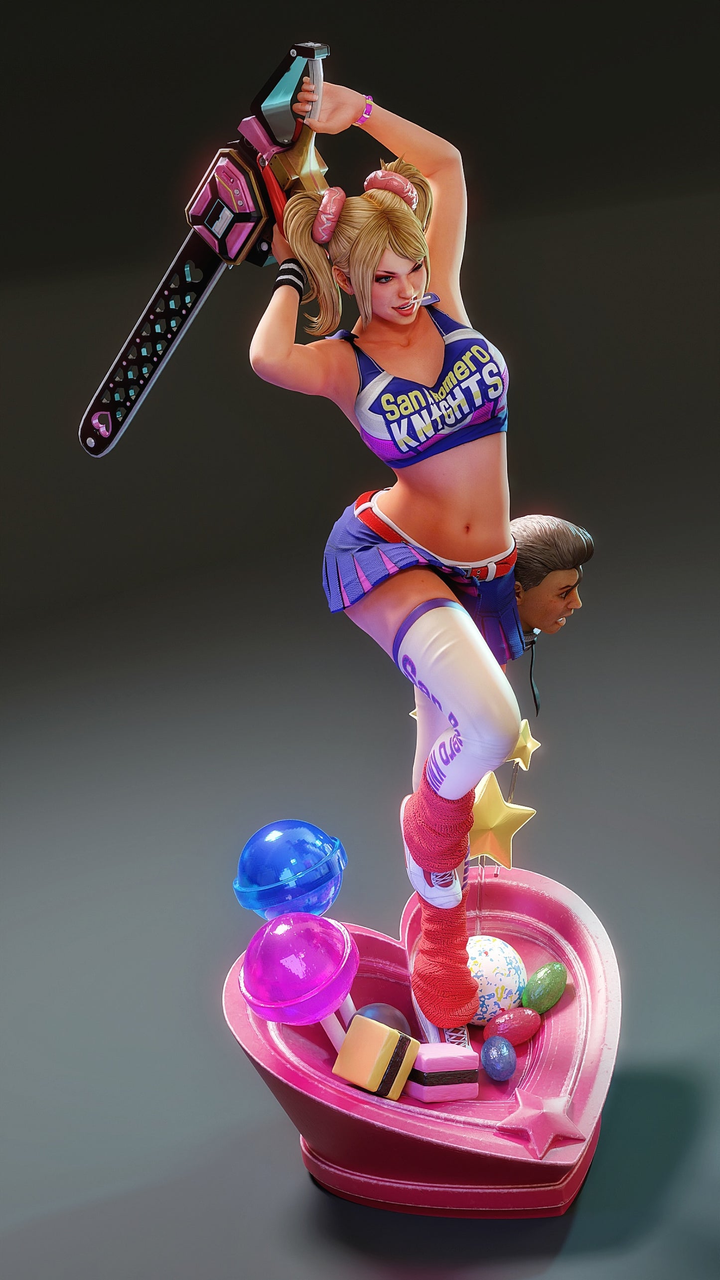 Juliet Starling Sculpture (75mm to 500mm) - Unassembled/Unpainted/3D Print