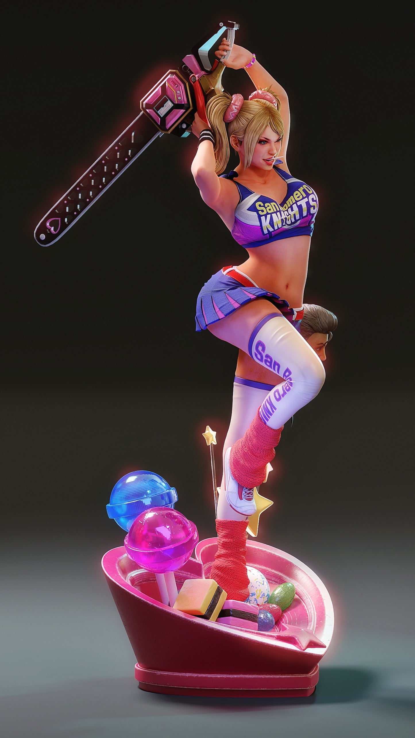 Juliet Starling Sculpture (75mm to 500mm) - Unassembled/Unpainted/3D Print
