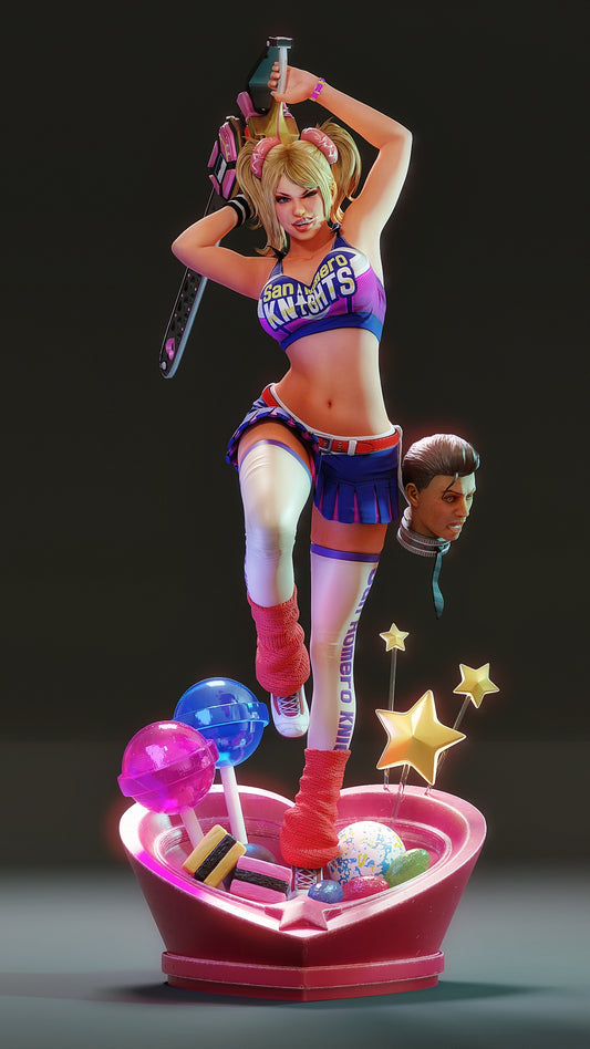 Juliet Starling Sculpture (75mm to 500mm) - Unassembled/Unpainted/3D Print