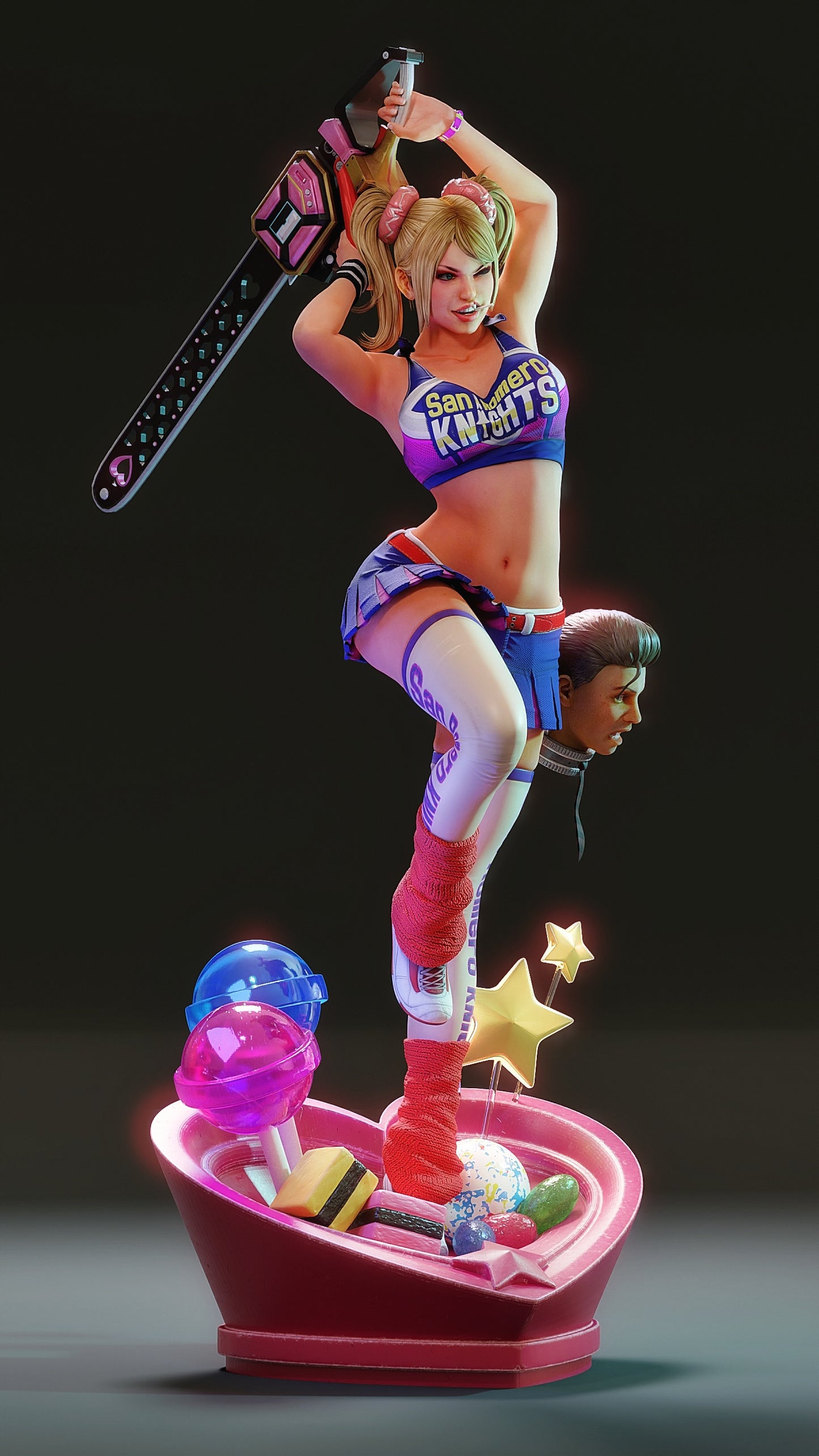 Juliet Starling Sculpture (75mm to 500mm) - Unassembled/Unpainted/3D Print