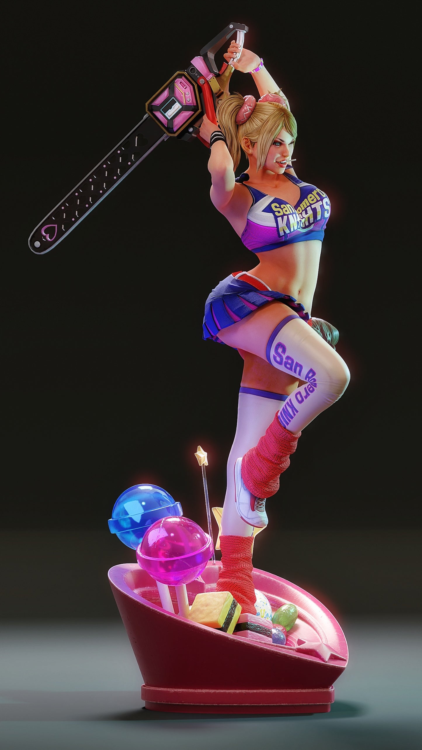 Juliet Starling Sculpture (75mm to 500mm) - Unassembled/Unpainted/3D Print