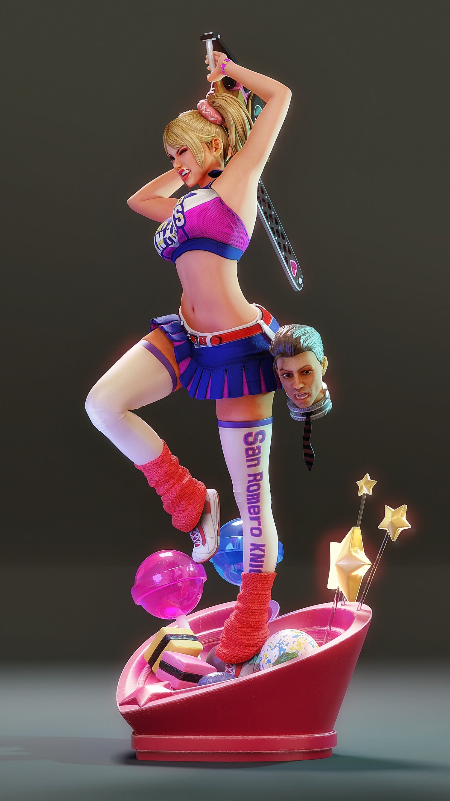 Juliet Starling Sculpture (75mm to 500mm) - Unassembled/Unpainted/3D Print