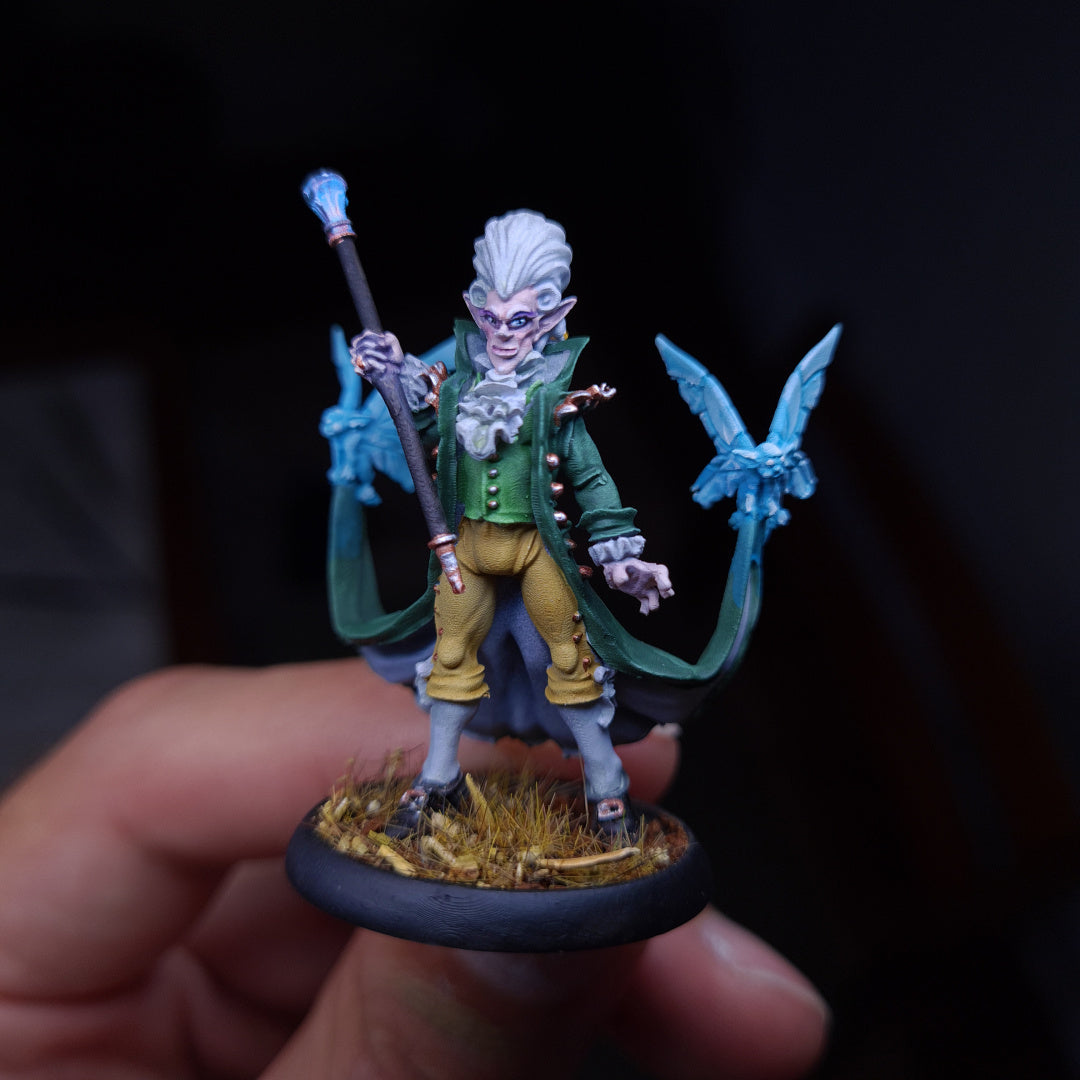 Faery Lord - Dungeons and Dragons - by Warp Minis- Tabletop RPG Miniature - Roleplaying 3D Printed Fantasy Mini