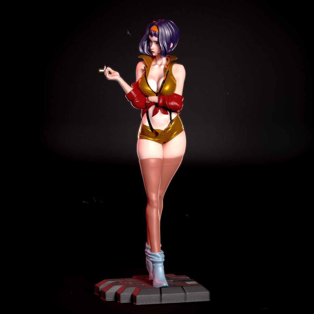 Faye Valentine Sculpture(75mm to 500mm) - Unassembled/Unpainted/3D Print