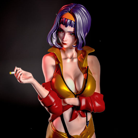 Faye Valentine Sculpture(75mm to 500mm) - Unassembled/Unpainted/3D Print