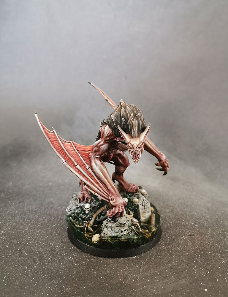 Feral Vampire - Undead - by ClayBeast Creations - Tabletop RPG Miniature - Roleplaying 3D Printed Fantasy Mini