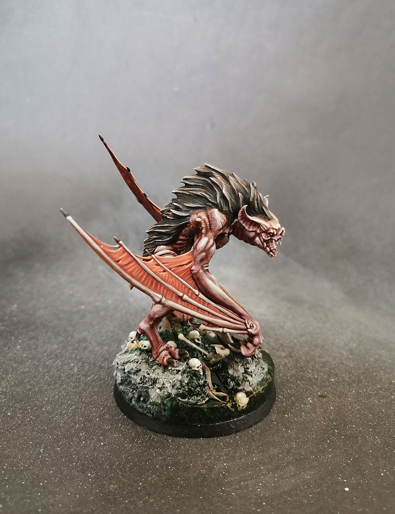 Feral Vampire - Undead - by ClayBeast Creations - Tabletop RPG Miniature - Roleplaying 3D Printed Fantasy Mini