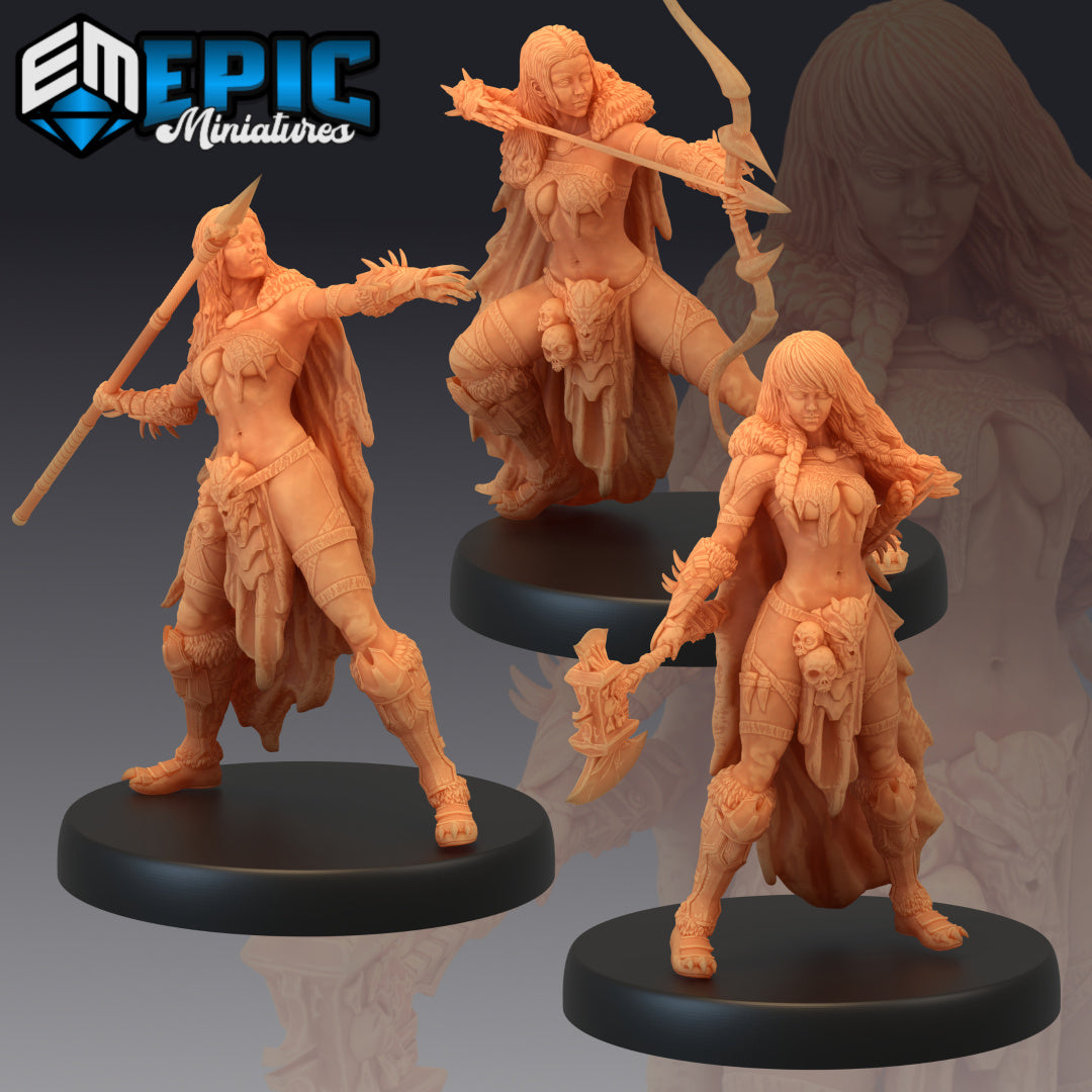 Fey Woods Set / Fairy Forest Encounter Collection - by Epic Miniatures - Tabletop RPG Miniature - Roleplaying 3D Printed Fantasy Mini