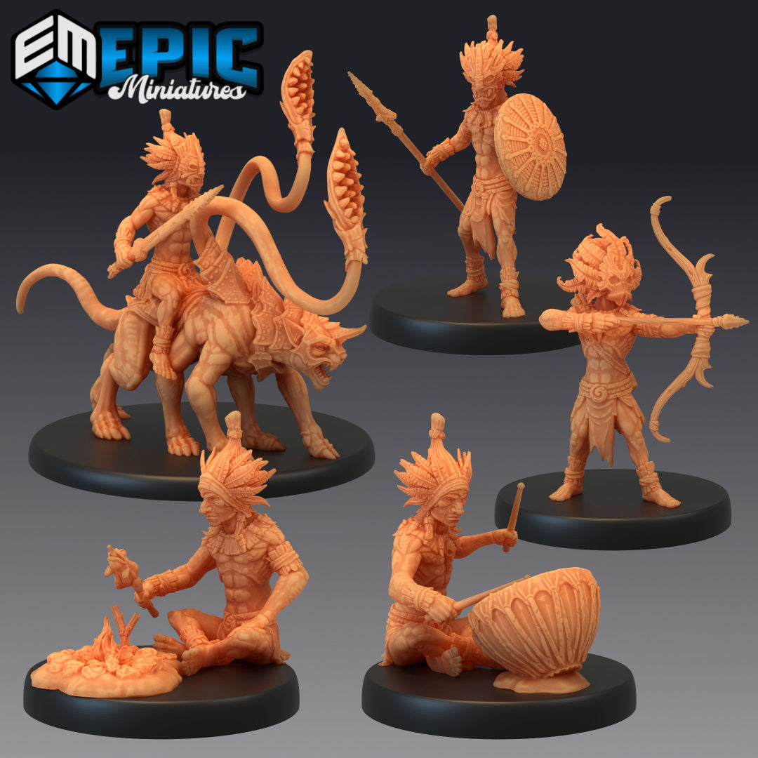 Fey Woods Set / Fairy Forest Encounter Collection - by Epic Miniatures - Tabletop RPG Miniature - Roleplaying 3D Printed Fantasy Mini