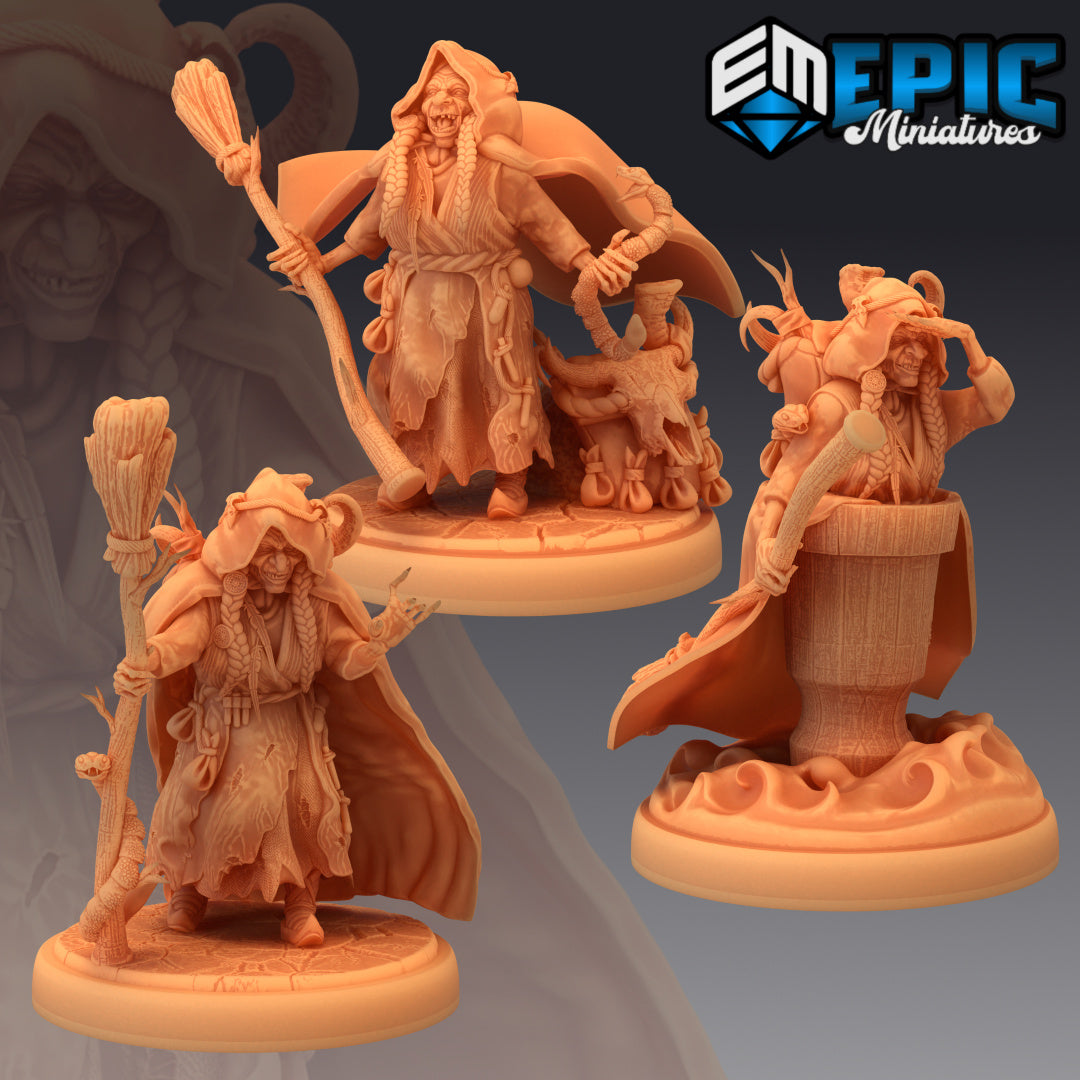 Fey Woods Set / Fairy Forest Encounter Collection - by Epic Miniatures - Tabletop RPG Miniature - Roleplaying 3D Printed Fantasy Mini