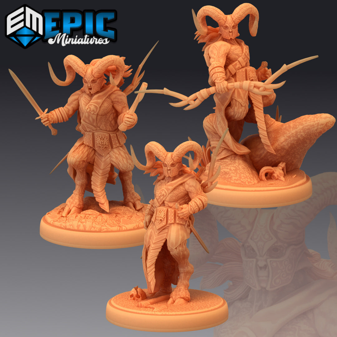 Fey Woods Set / Fairy Forest Encounter Collection - by Epic Miniatures - Tabletop RPG Miniature - Roleplaying 3D Printed Fantasy Mini