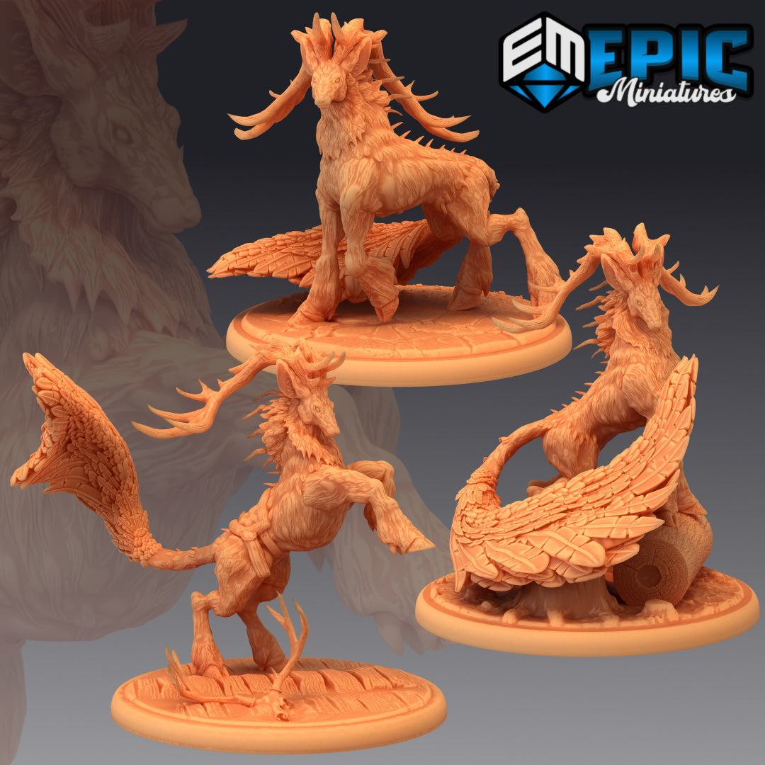 Fey Woods Set / Fairy Forest Encounter Collection - by Epic Miniatures - Tabletop RPG Miniature - Roleplaying 3D Printed Fantasy Mini