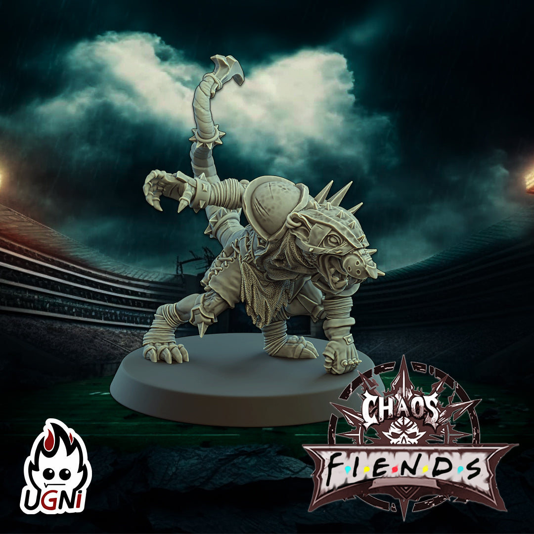 Fiends of Chaos Team - by Ugni Miniatures- Tabletop RPG Miniature - Roleplaying 3D Printed Fantasy Mini