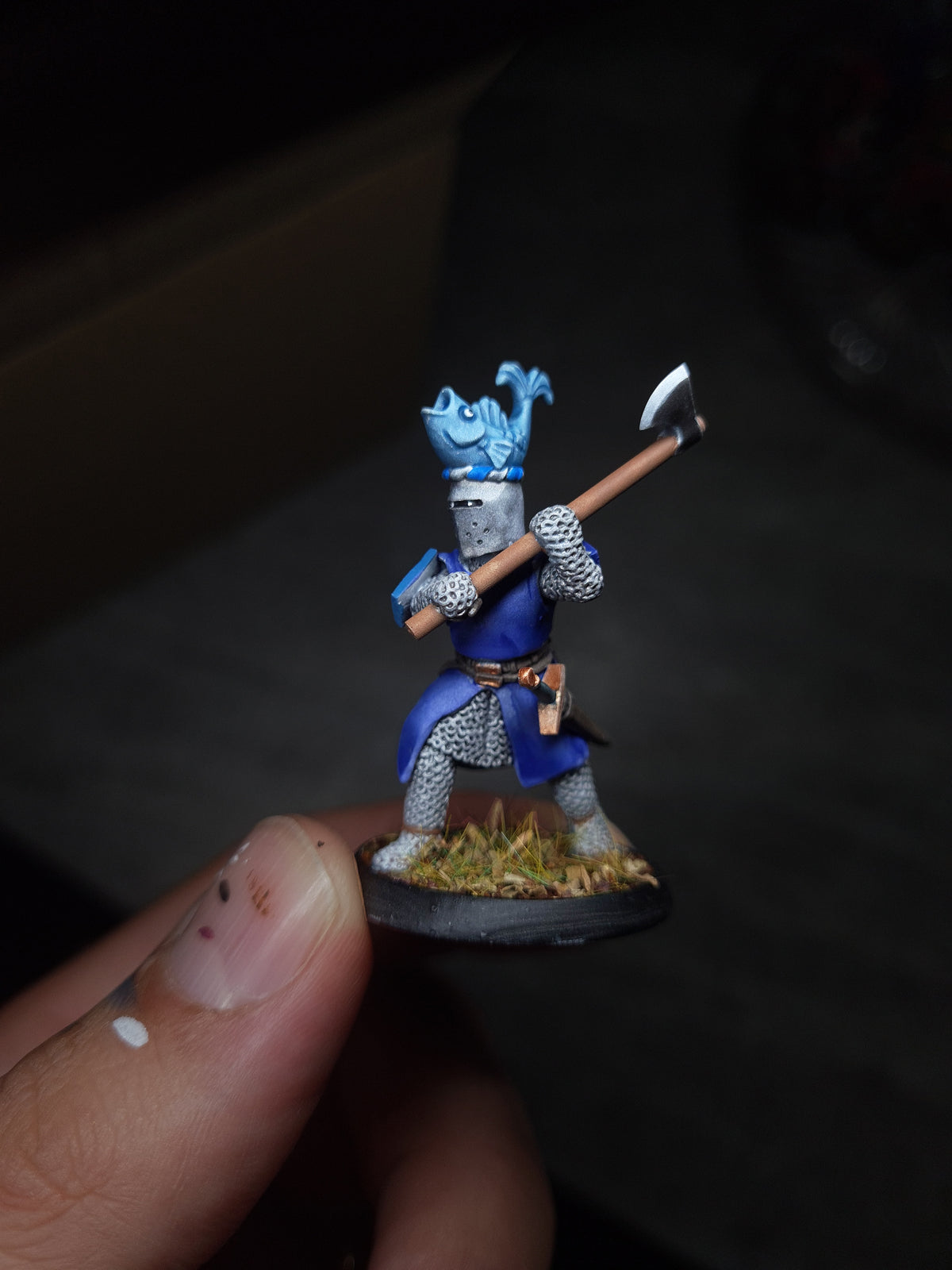 Knights (x12) - Great Helms - TTRPG - Wargaming - Dungeons and Dragons