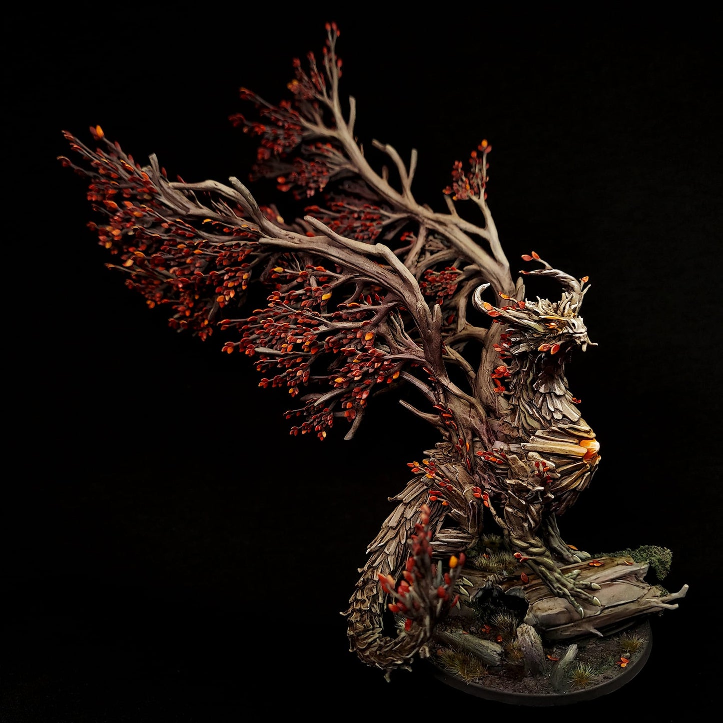 Forest Dragon - Treasures of Old - by 3dartDigital - Tabletop RPG Miniature - Roleplaying 3D Printed Fantasy Mini