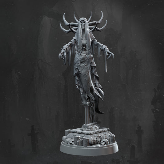 Forsaken Crone - Undead - Dungeons and Dragons - Lord of the Rings - RPG Miniatures - by Monolith Arts - Tabletop RPG Miniature - Roleplaying 3D Printed Fantasy Mini