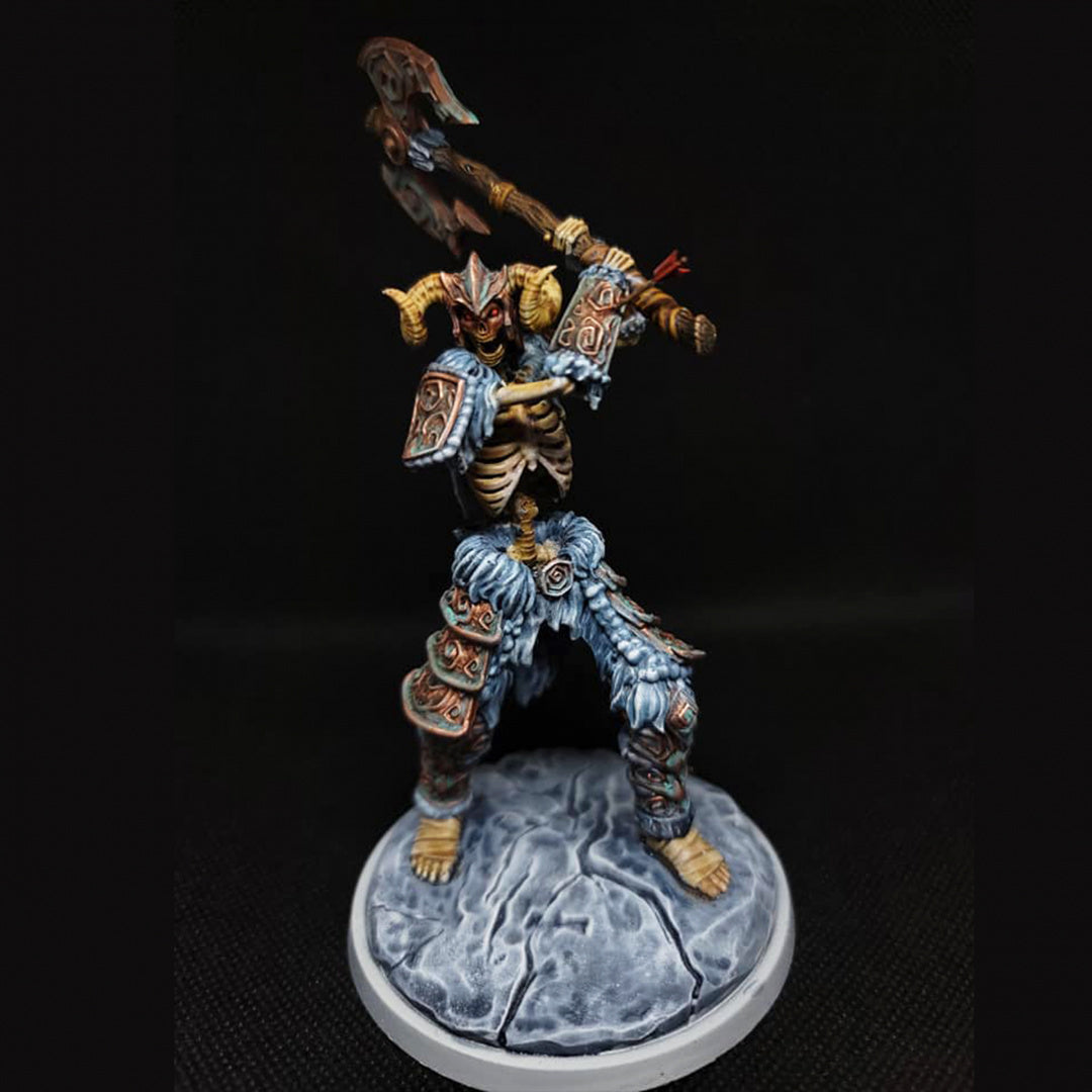 Frost Giant Skeleton - Undead&nbsp;- RPG Miniatures&nbsp;-&nbsp;by&nbsp;Cursed Forge - Tabletop RPG Miniature - Roleplaying 3D Printed Fantasy Mini