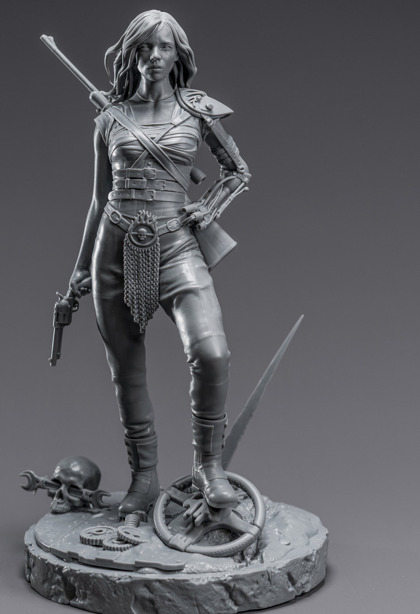 Furiosa SFW.NSFW Sculpture (75mm to 500mm) - Unassembled/Unpainted/3D Print