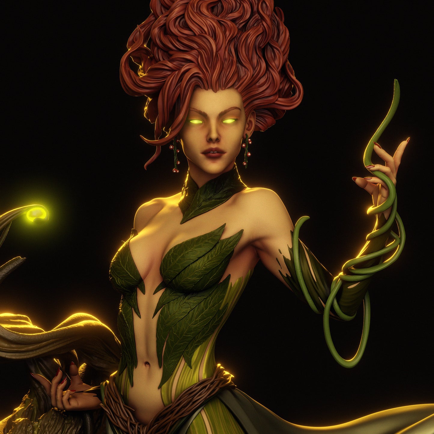 Gaia Goddess Sculpture (75mm to 500mm) - Unassembled/Unpainted/3D Print