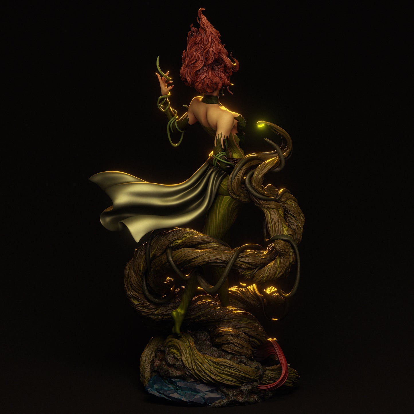 Gaia Goddess Sculpture (75mm to 500mm) - Unassembled/Unpainted/3D Print