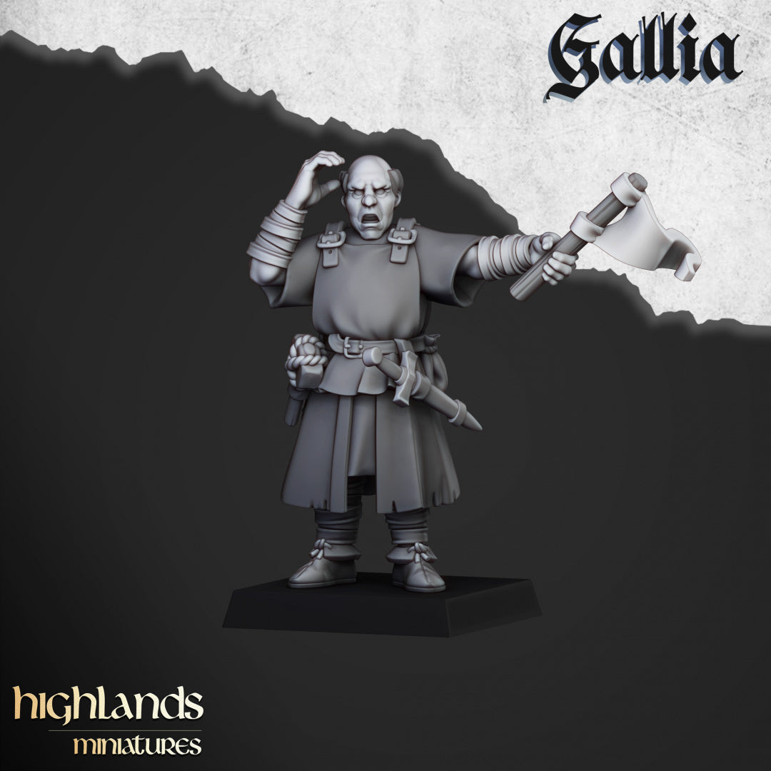 Gallia Trebuchet - by Highland Miniatures- Tabletop RPG Miniature - Roleplaying 3D Printed Fantasy Mini