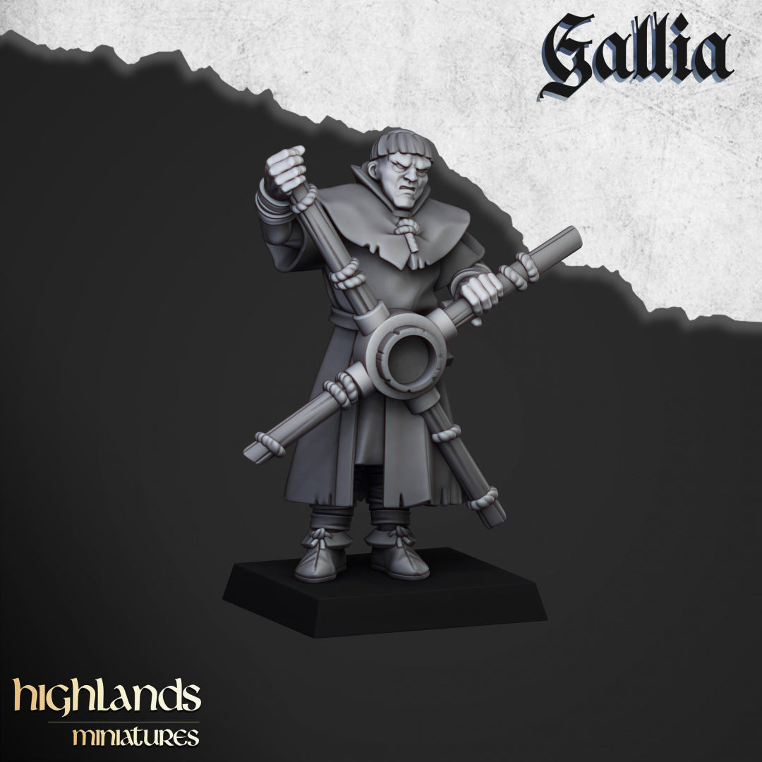 Gallia Trebuchet - by Highland Miniatures- Tabletop RPG Miniature - Roleplaying 3D Printed Fantasy Mini