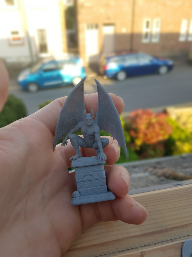 Gargoyle - RPG Miniatures - by Cursed Forge - Tabletop RPG Miniature - Roleplaying 3D Printed Fantasy Mini