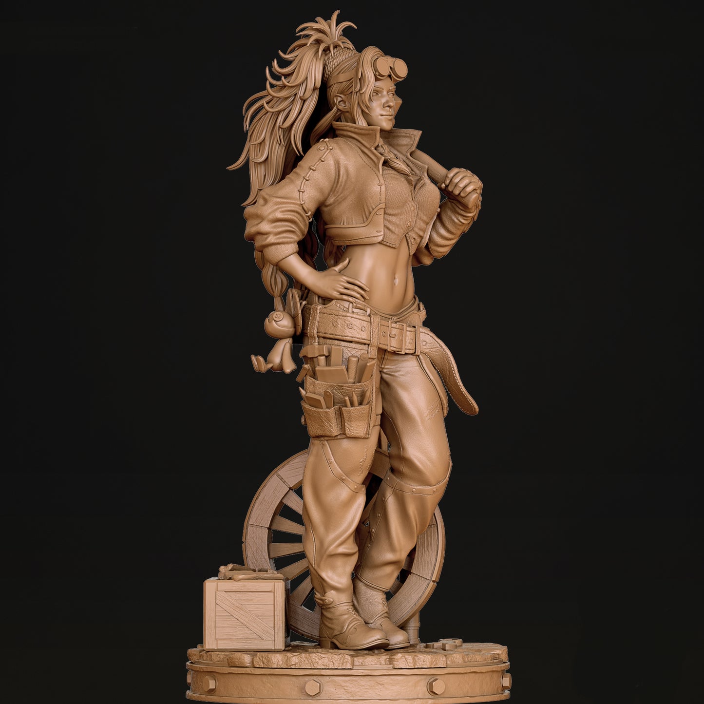 Gemma SFW /NSFW Sculpture (75mm to 500mm) - Unassembled/Unpainted/3D Print