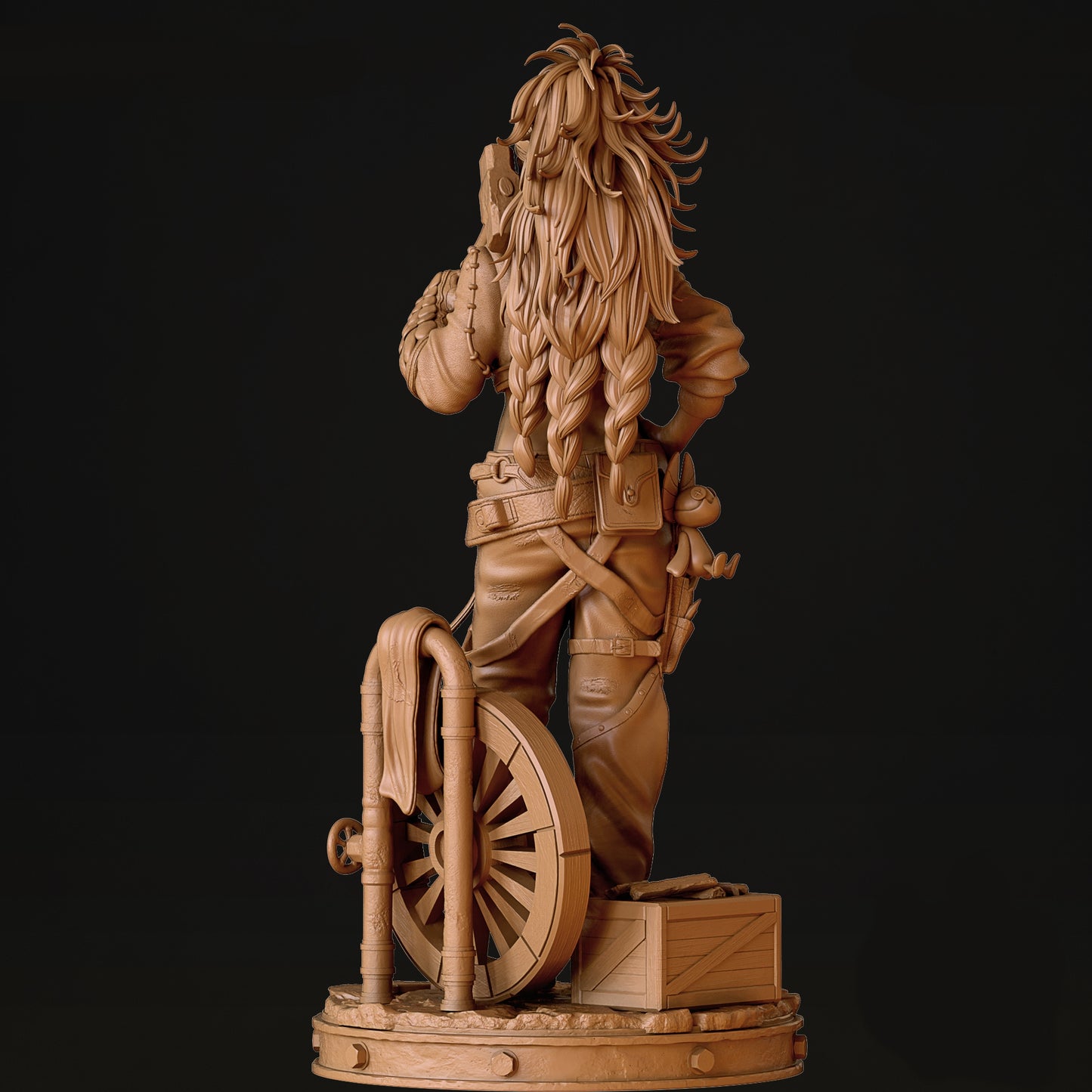 Gemma SFW /NSFW Sculpture (75mm to 500mm) - Unassembled/Unpainted/3D Print