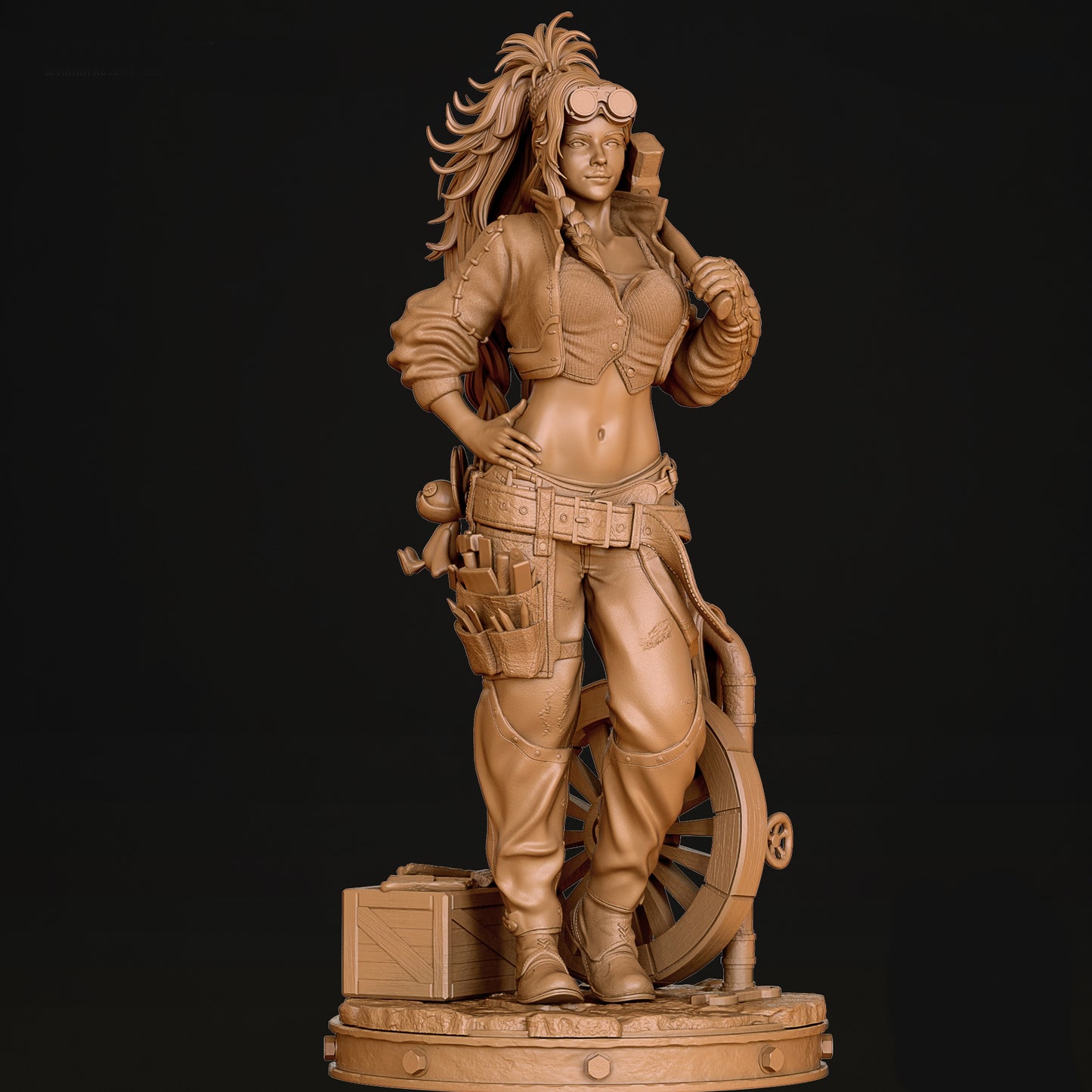 Gemma SFW /NSFW Sculpture (75mm to 500mm) - Unassembled/Unpainted/3D Print