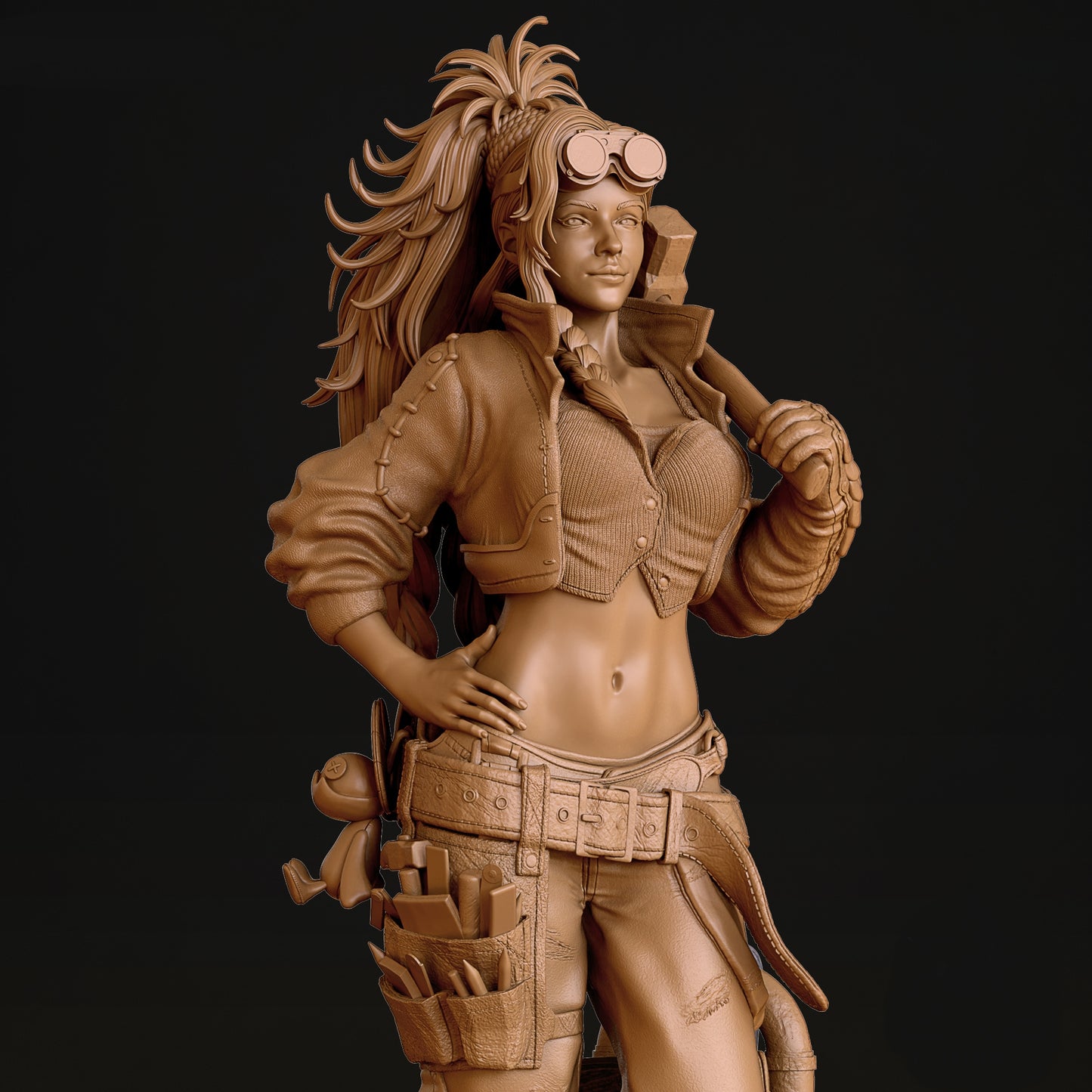Gemma SFW /NSFW Sculpture (75mm to 500mm) - Unassembled/Unpainted/3D Print