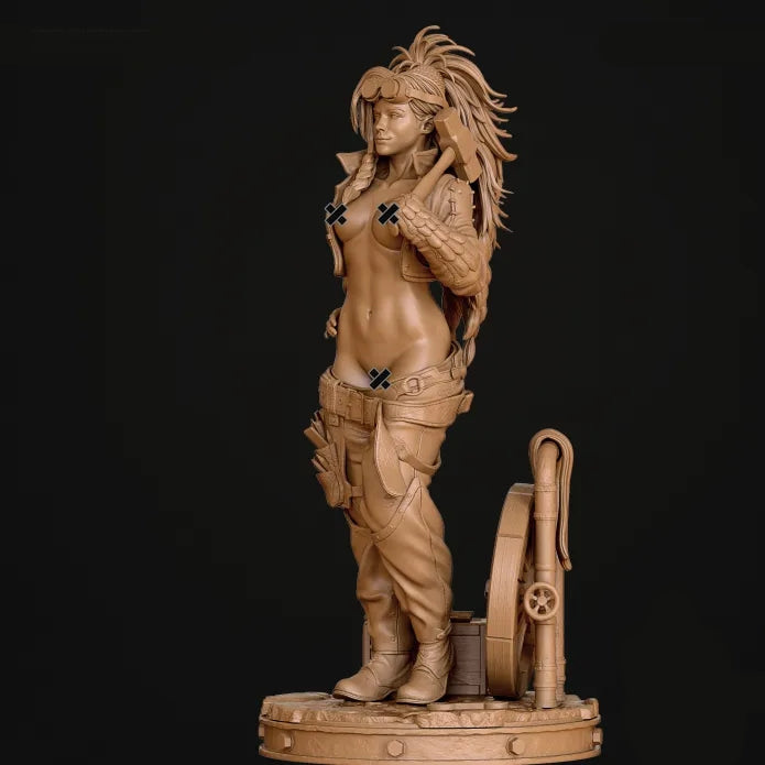 Gemma SFW /NSFW Sculpture (75mm to 500mm) - Unassembled/Unpainted/3D Print