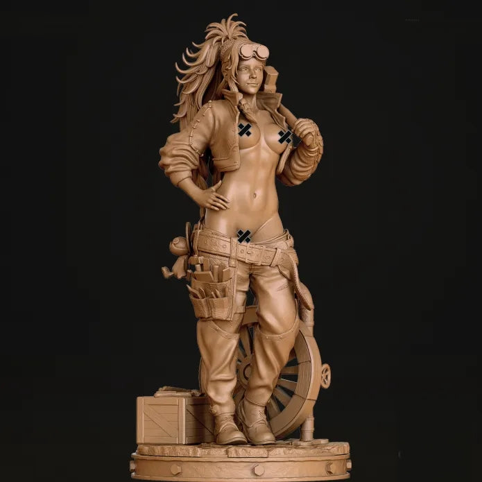 Gemma SFW /NSFW Sculpture (75mm to 500mm) - Unassembled/Unpainted/3D Print