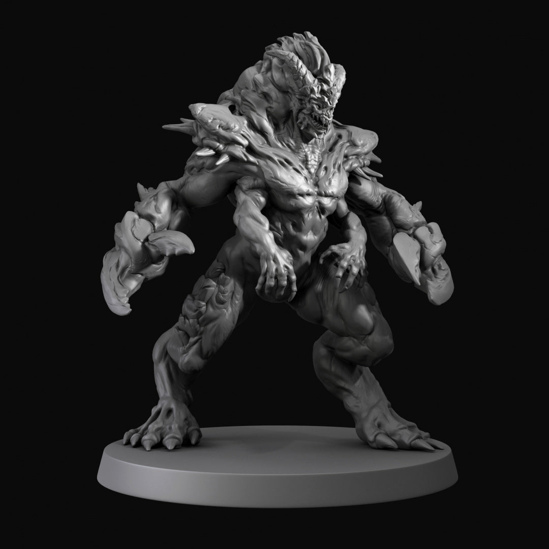 Glabrezu - Demon - Dungeons and Dragons - by Realm of Paths - Tabletop RPG Miniature - Roleplaying 3D Printed Fantasy Mini